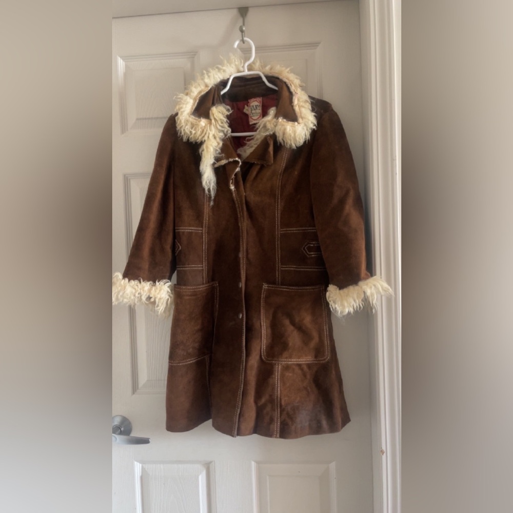 Vintage VANY by Arcelus New York suede leather -Penny Lane coat